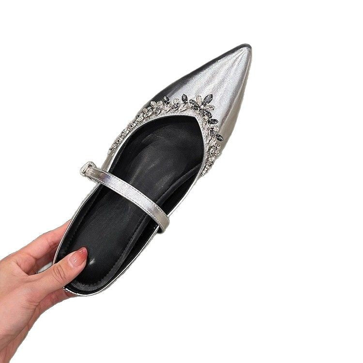 Damen Pumps mit funkelnder Strassverzierung R&B