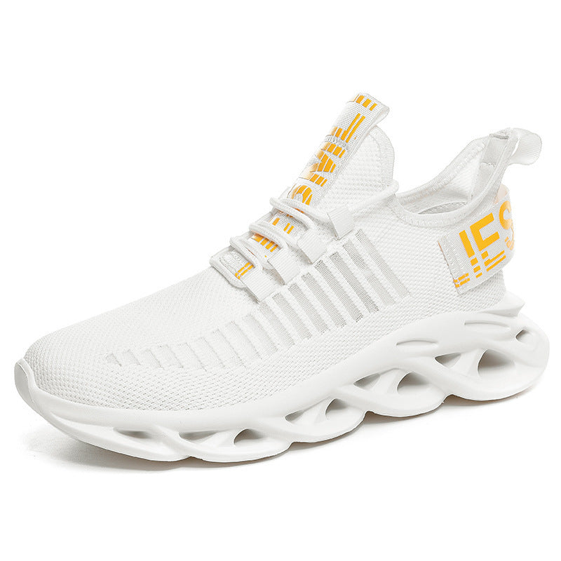 Damen Sportliche Hochleistungs-Sneaker mit atmungsaktiver Mesh-Oberfläche und flexibler Sohle R&B