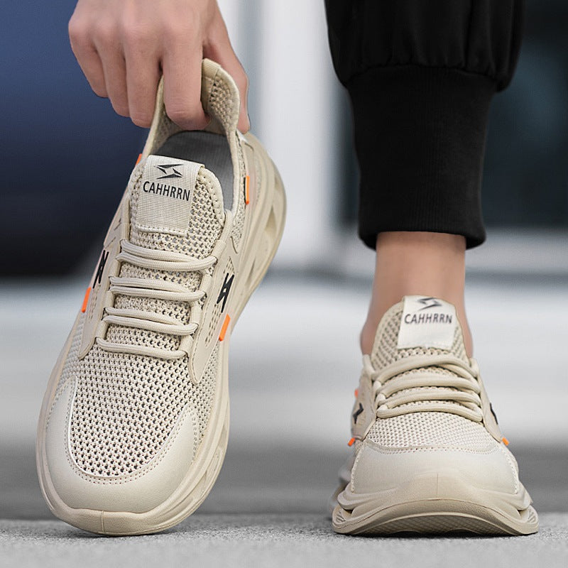 Damen Sportliche Laufsneaker mit atmungsaktivem Mesh-Obermaterial und dämpfender Sohle R&B