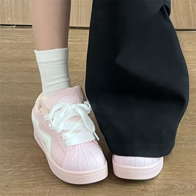 Damen Modische Sneaker mit atmungsaktivem Obermaterial und bequemer Dämpfung R&B