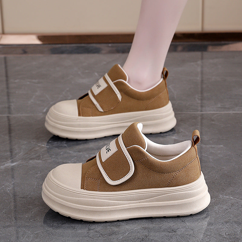 Damen Sneakers mit praktischem Klettverschluss und dämpfender Sohle R&B