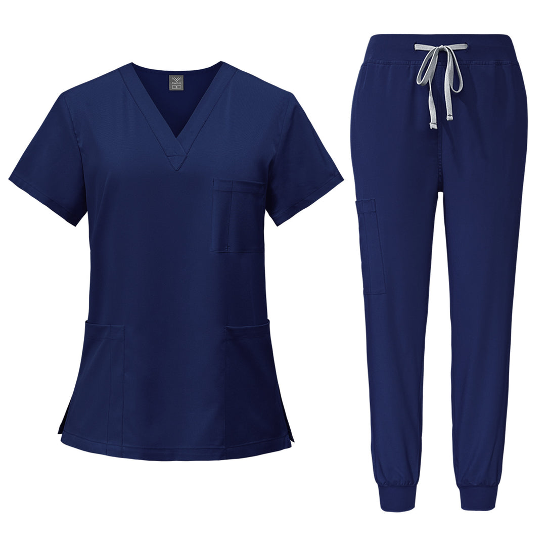 Damen medizinisches Pflege-Set mit praktischem Schnitt und vielseitigen Taschen R&B