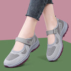 Damen Komfortable und atmungsaktive Sportschuhe mit Klettverschluss R&B