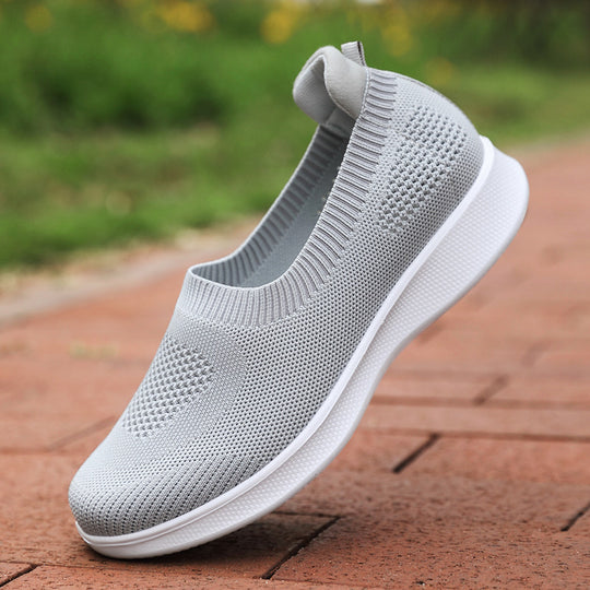 Damen nan nahtloser Slip-On Komfortschuh mit elastischem Maschenobermaterial und federleichter EVA-Laufsohle R&B