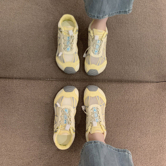 Damen Sportliche Laufschuhe mit atmungsaktivem Obermaterial und flexiblem Sohlenkonzept R&B