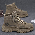 Damen Modische High-Top Stiefel mit robustem Profil und innovativem Verschlusssystem R&B