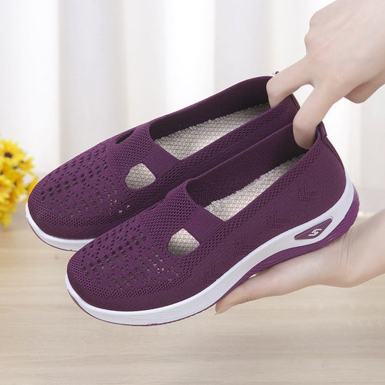 Damen Atmungsaktive und flexible Slip-On Sportschuhe R&B