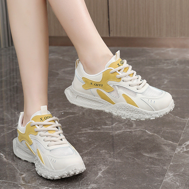 Damen sportliche Sneakers mit atemberaubendem Design und stoßdämpfender Sohle R&B