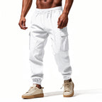 Herren Cargo-Hose mit elastischem Bund und praktischen Taschen R&B