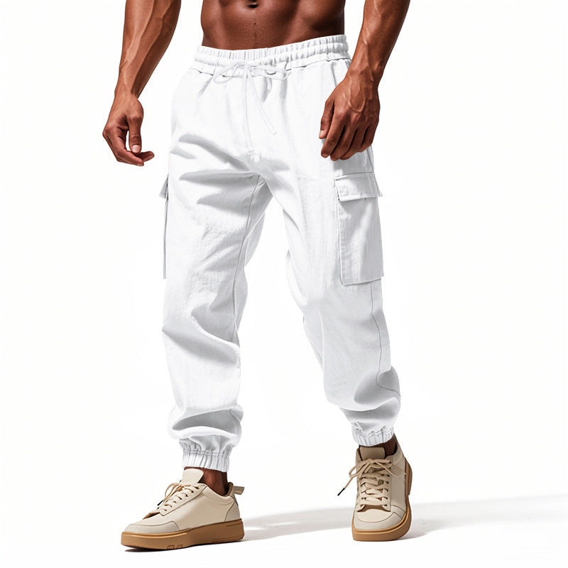 Herren Cargo-Hose mit elastischem Bund und praktischen Taschen R&B