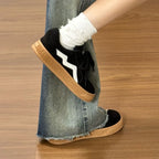 Damen modische Sneakers mit weicher Sohle und sportlichem Design
