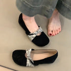 Damen Ballerina-Schuhe mit elegantem Schleifenakzent und komfortabler Innensohle R&B