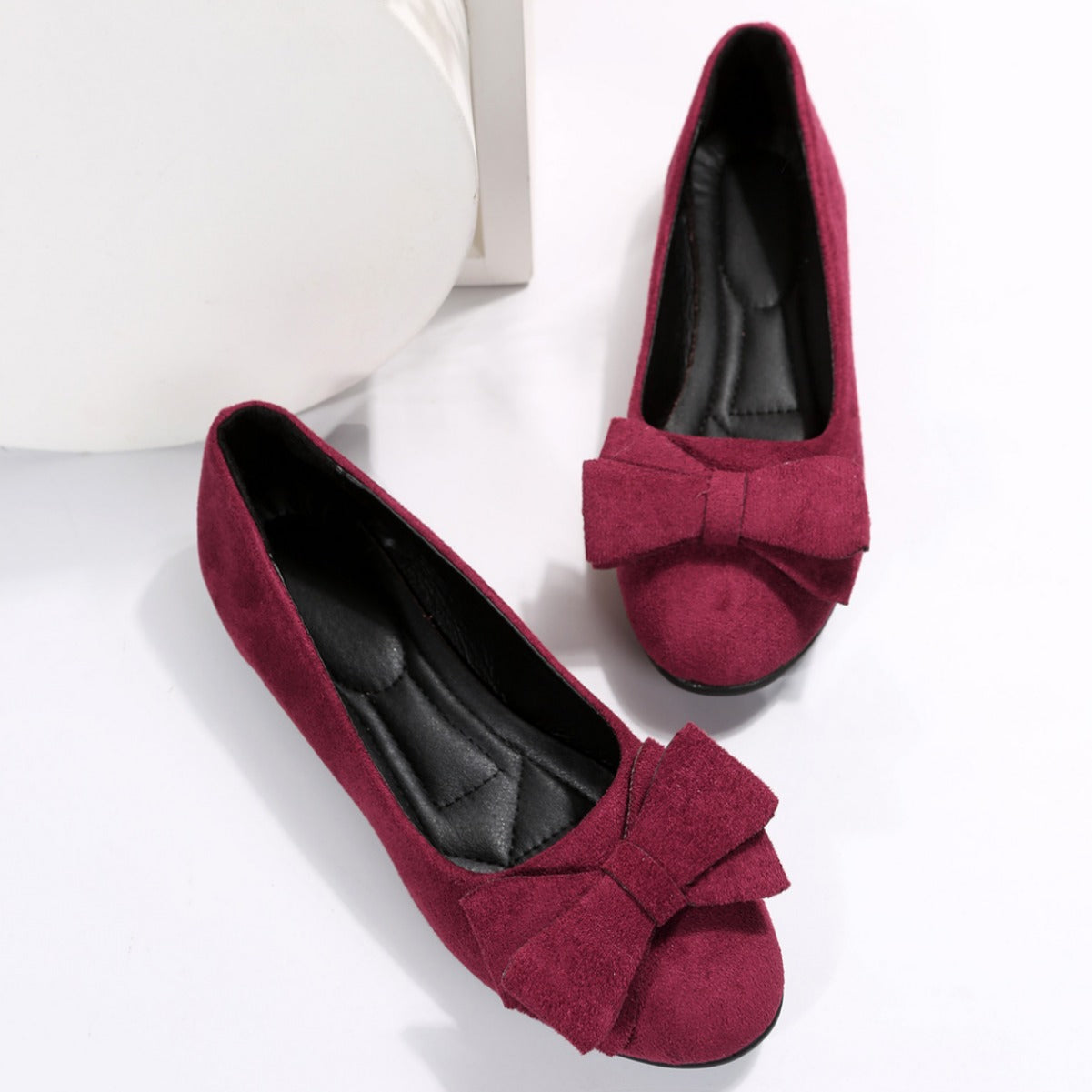 Damen Ballerinas mit elegantem Schleifendetail R&B