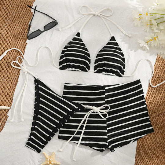 Damen Triangel-Bikini mit sportlichem Short-Design R&B