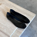 Damen Ballerinas mit elegantem Hochglanz und komfortablem Riemen
