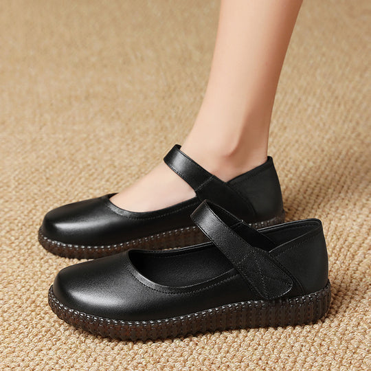 Damen Mary Jane Slipper mit verstellbarem Riemen und antirutschsohle R&B