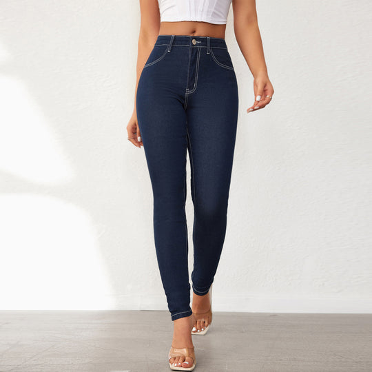 Damen Hochtaillierte Skinny Jeans mit konturierender Passform R&B