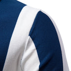 Herren Poloshirt mit modernem Streifenmuster