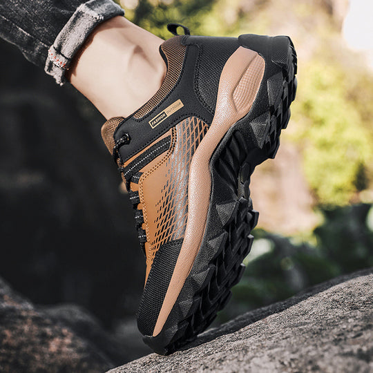 Damen Sportliche Trekking-Schuhe mit rutschfester Sohle und atmungsaktivem Obermaterial R&B
