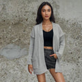 Damen strickjacke im lässigen Oversized-Stil R&B