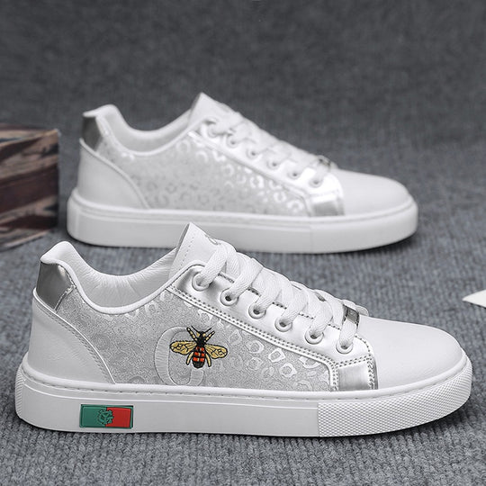 Damen modische Sneaker mit einzigartigem Musterdruck und hochwertiger Verarbeitung R&B