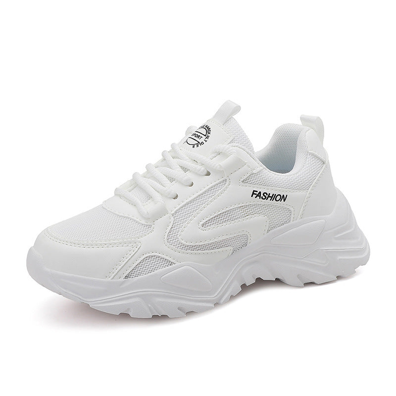 Damen sportive Sneakers mit atmungsaktivem Obermaterial und dämpfender Sohle R&B