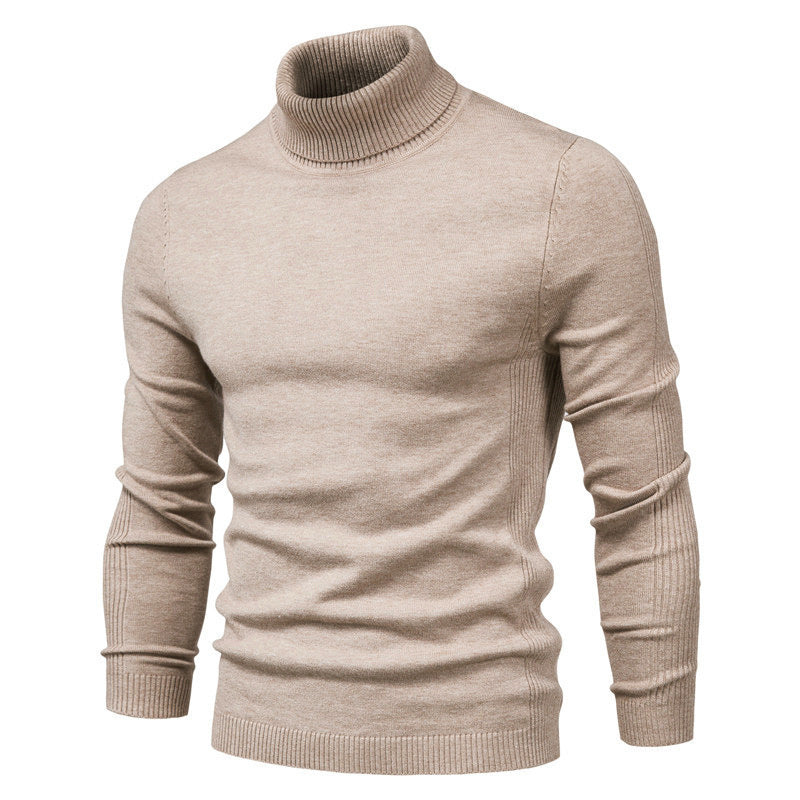 Herren Rollkragenpullover aus hochwertiger Wolle R&B