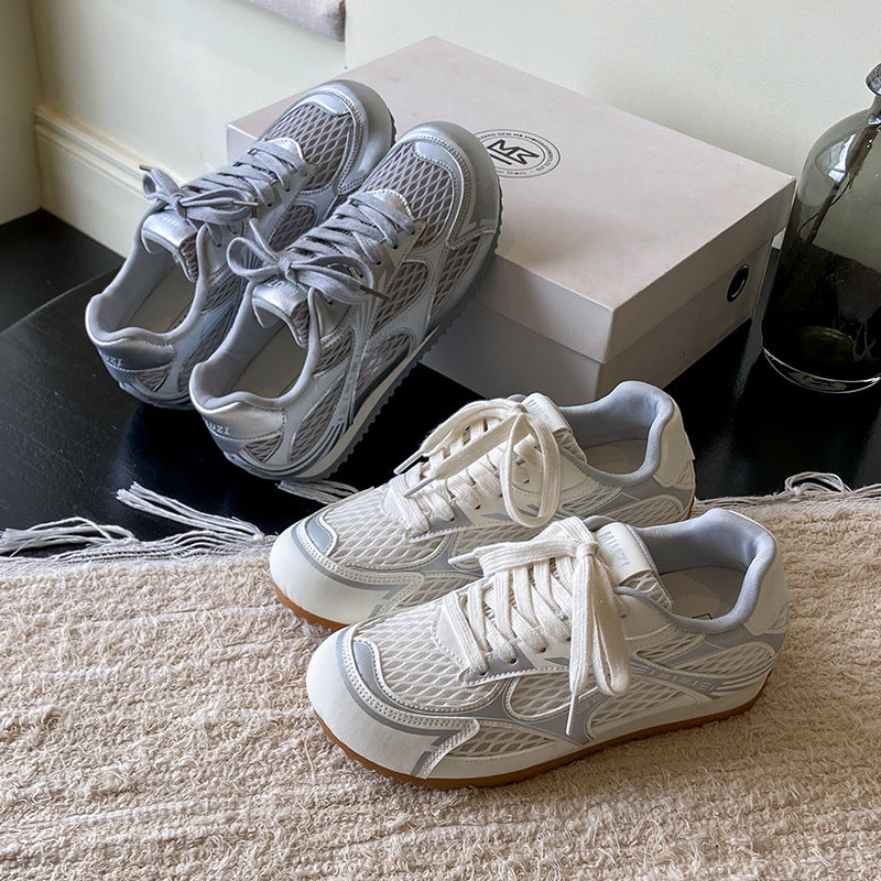 Damen Atmungsaktive Sport-Sneaker mit flexiblem Obermaterial und dämpfender Sohle R&B
