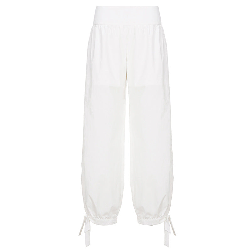 Damen luftige und bequeme Culotte-Shorts mit zauberhaften Rüschendetails R&B