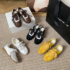 Damen Sportliche Sneaker mit atmungsaktiver Oberflächenstruktur R&B