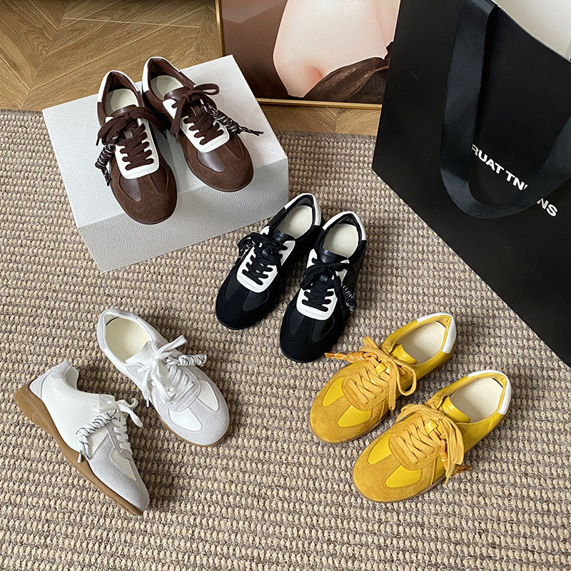 Damen Sportliche Sneaker mit atmungsaktiver Oberflächenstruktur R&B