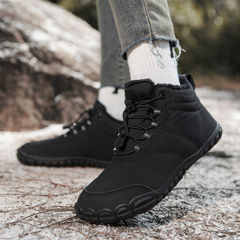 Damen isolierte Wanderschuhe mit wasserabweisendem Obermaterial und rutschfester Sohle