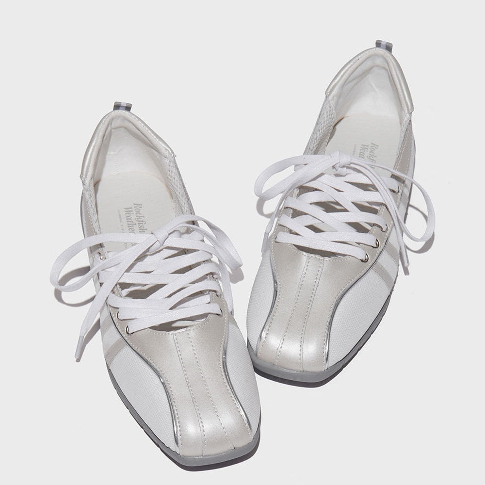 Damen Sportliche Sneakers im modernen Design mit atmungsaktiver Oberflächenstruktur R&B