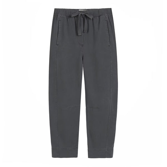 Damen entspannte Chino-Hose mit verstellbarem Taillenzug und praktischem Schnitt R&B