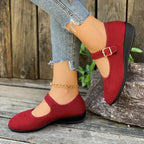 Damen Mules mit verstellbarem Riemen und komfortablem Fußbett R&B