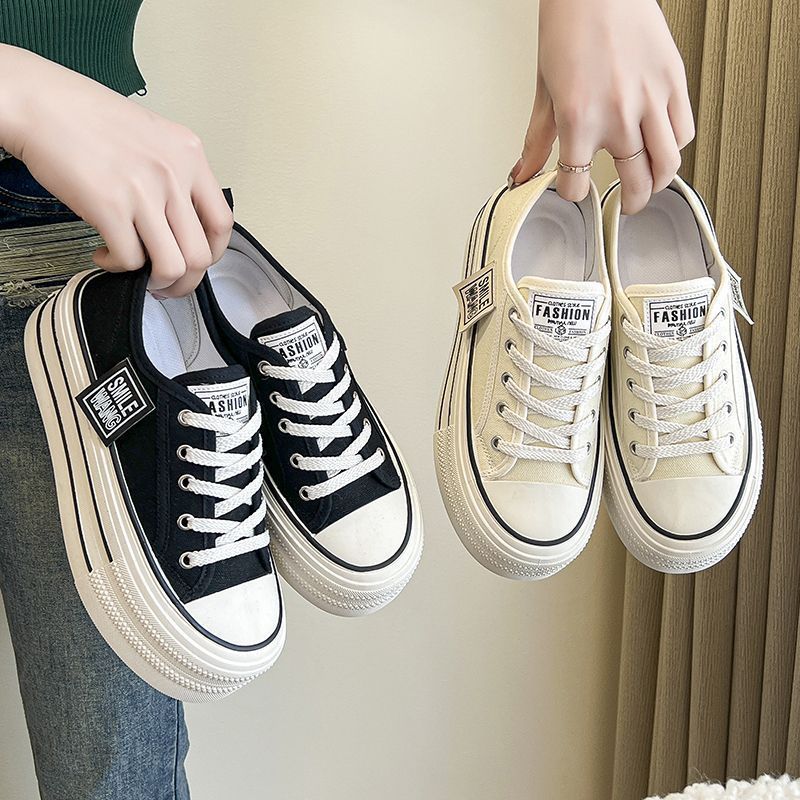 Damen Plattform Sneakers mit modischem Oversized-Style und hochkomfortabler Sohle R&B