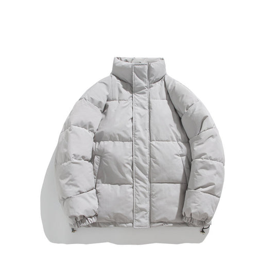 Damen gesteppte Winterjacke mit hohem Kragen R&B