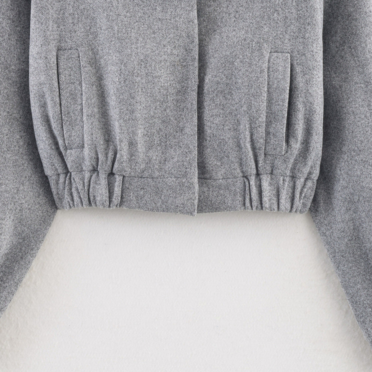 Damen cropped Wolljacke R&B