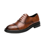 Damen Klassische Brogues aus Leder R&B