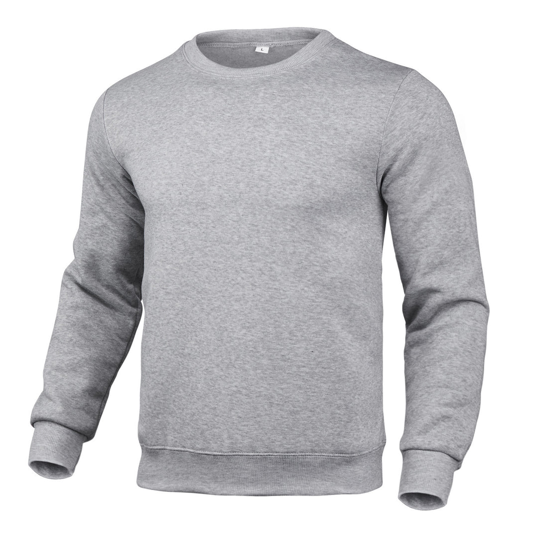 Herren Komfortabler Rundhals-Pullover aus hochwertigem Baumwollmix R&B