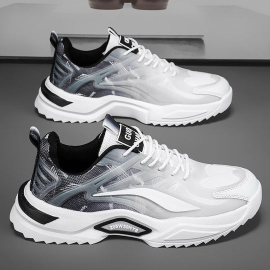 Damen Sportliche Lauf- und Freizeitsneaker mit atmungsaktiver Mesh-Konstruktion R&B
