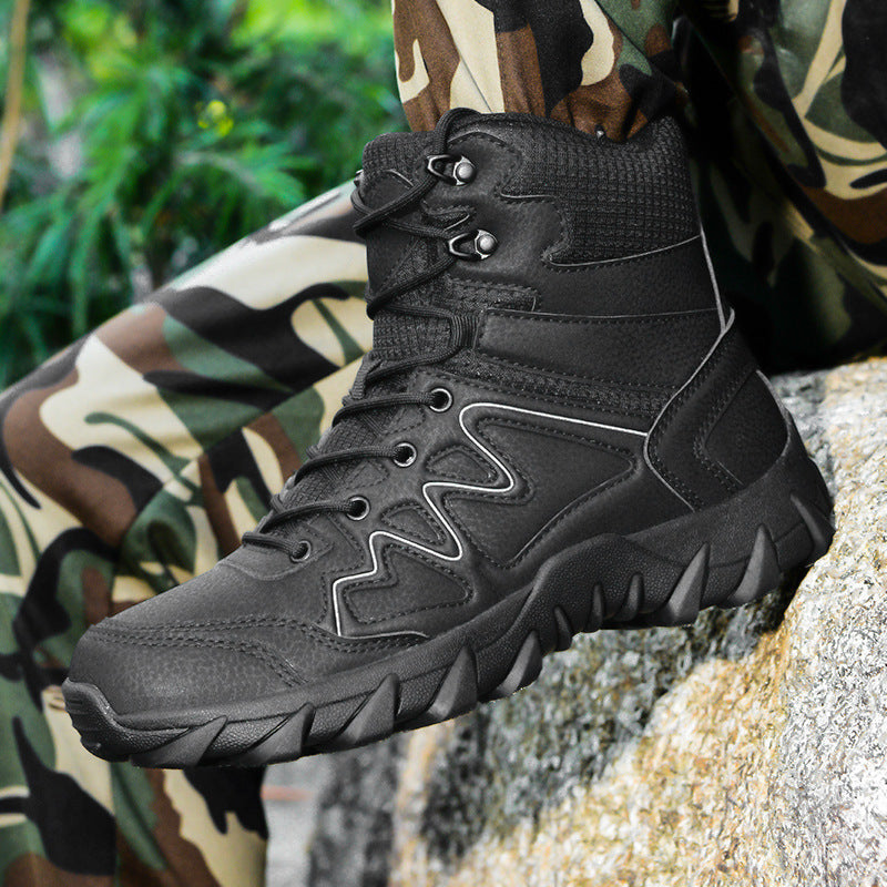 Herren Hochwertige und robuste Wanderschuhe mit flexiblem Knöchelschutz R&B