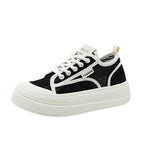 Damen modische Sneakers mit strukturiertem Obermaterial und dämpfendem Sohlenprofil R&B