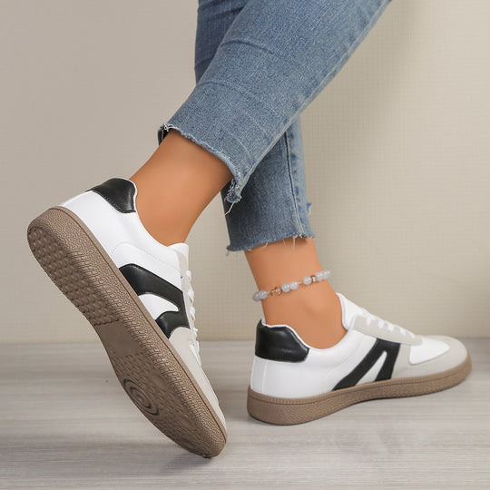 Damen Sneakers im modernen Design mit leicht gepolsterter Laufsohle R&B
