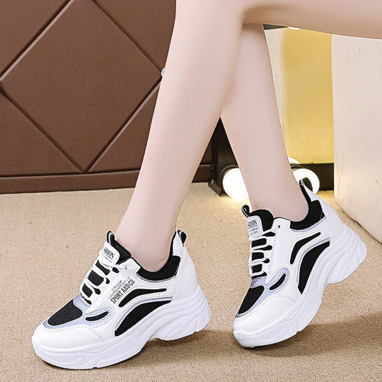 Damen Sportliche Chunky Sneakers mit atmungsaktiver Obermateriel von R&B
