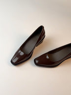 Damen Elegante Lack-Pumps mit modernem Tragekomfort
