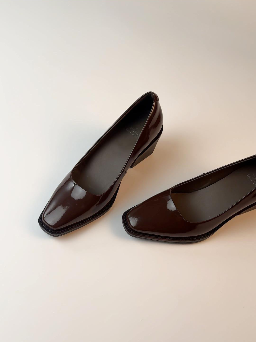 Damen Elegante Lack-Pumps mit modernem Tragekomfort