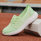 Damen nan atmungsaktiver Schlupfsneaker mit viskoelastischem Fußbett und rutschfester Sohle R&B