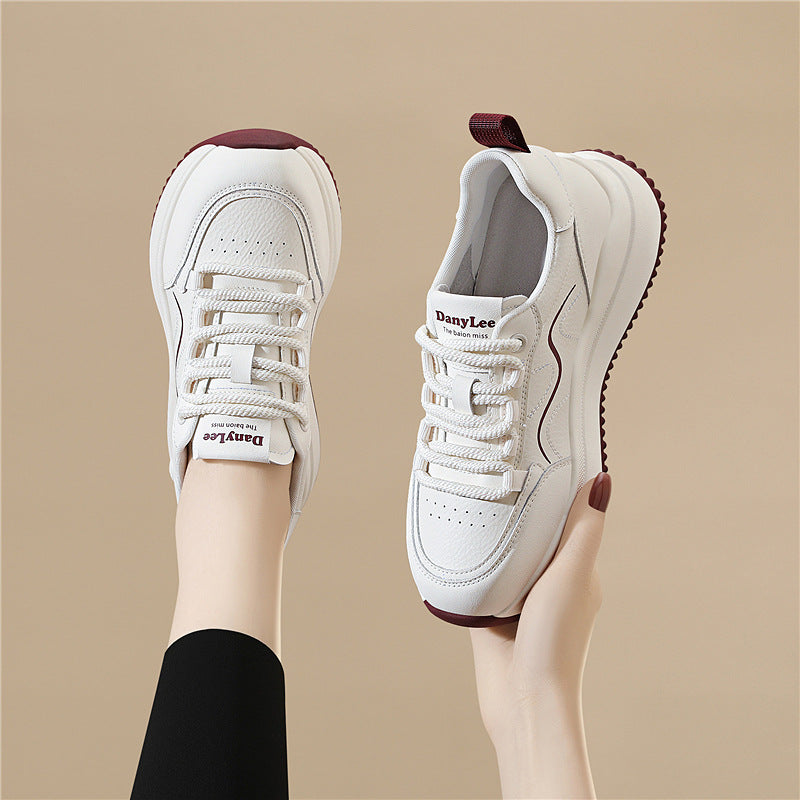 Damen sportliche Lauf- und Fitness-Sneaker mit gepolsterter Sohle R&B