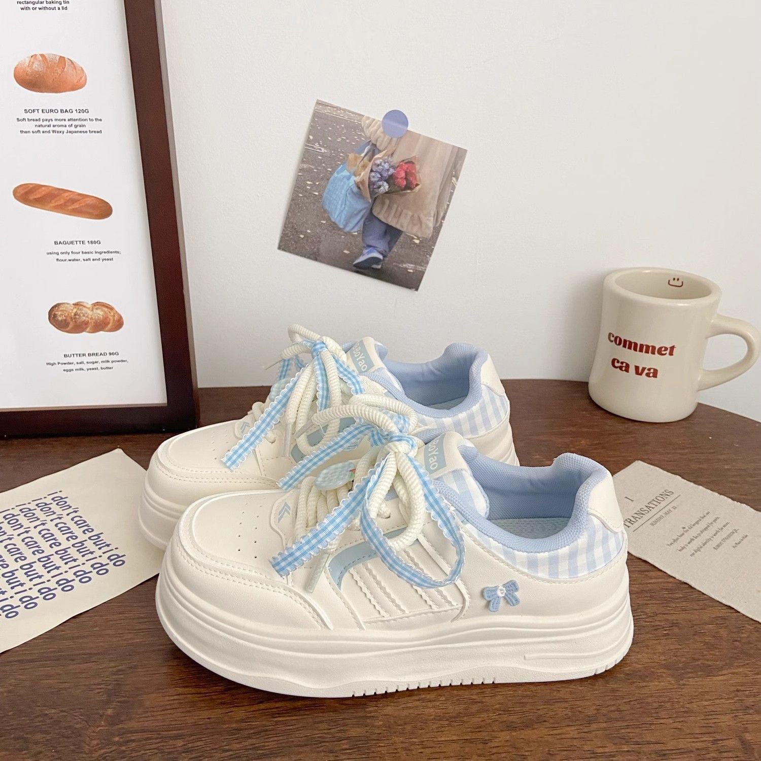 Damen Sneakers mit verspieltem Design und atmungsaktiver Sohle